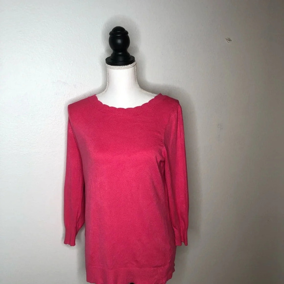 Ralph Lauren sweater.  Size M.  Beautiful color. - Picture 2 of 4